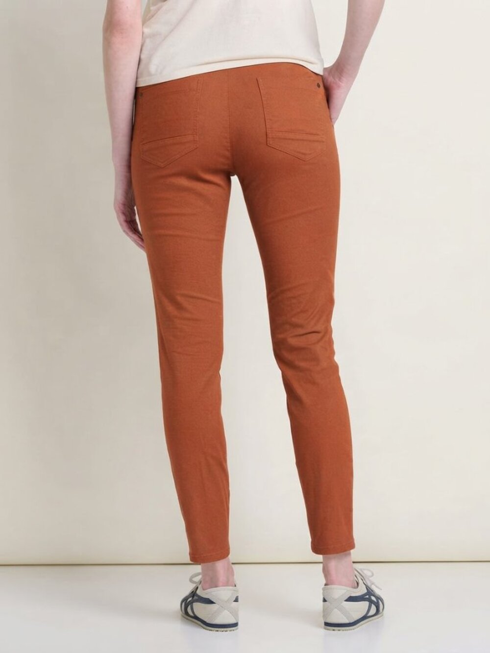 Toad&Co Skinny Ankle Pants, Cinnamon, Size 6,  NWOT - Picture 2 of 10